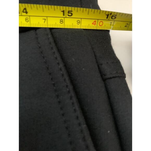 Soft Surroundings Slacks 10P Black High Rise Heavy Weight Stretch Pockets - Picture 9 of 11